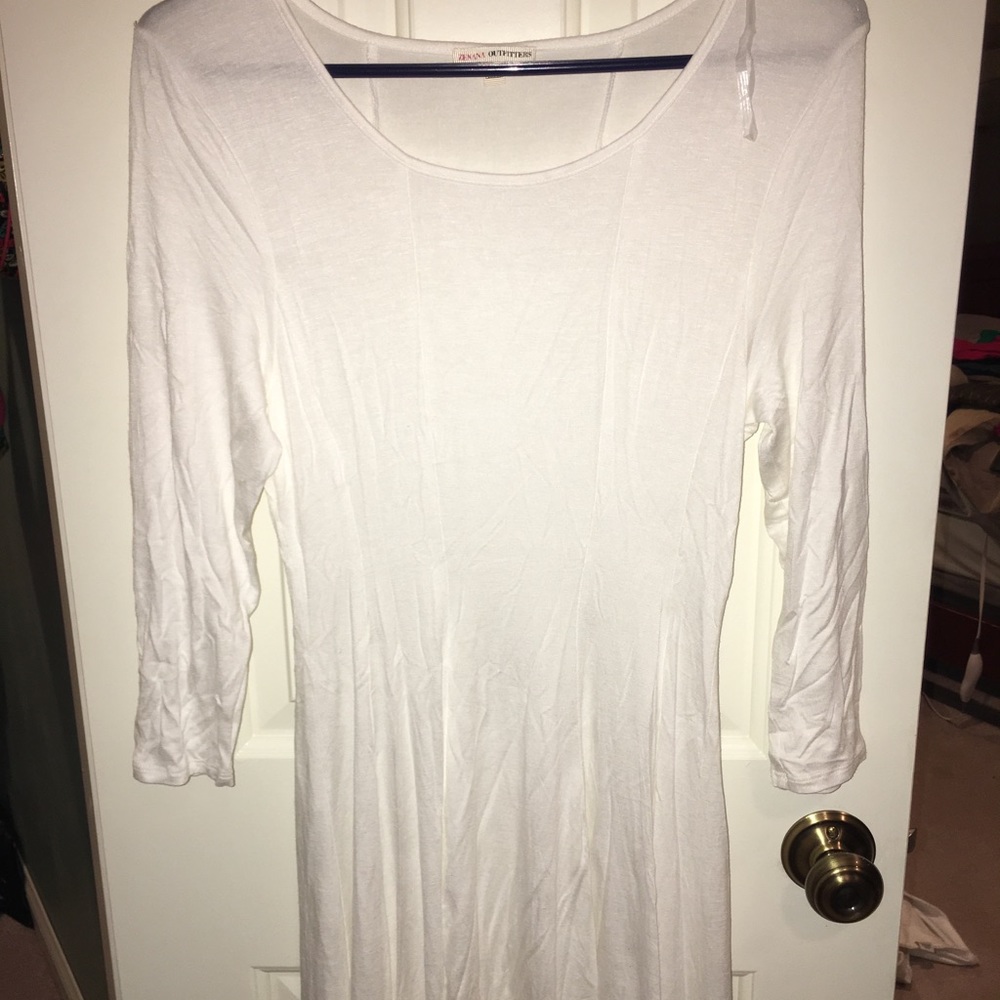 White Cotton Dress